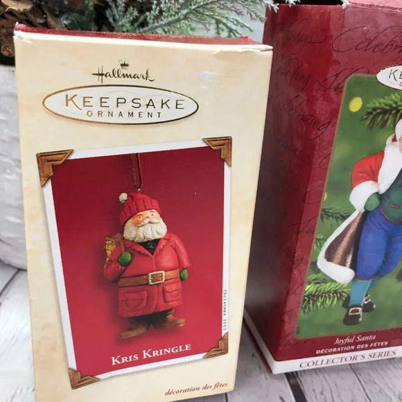 Hallmark keepsake santa ornaments - Picture 2 of 11